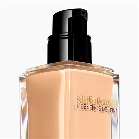 chanel sublimage l'essence de teint serum foundation|chanel foundation for mature skin.